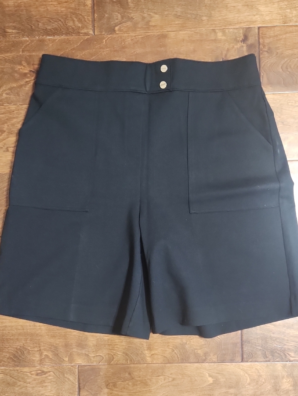 SPANX Black Women's High-Waist Dress Shorts Size 3X